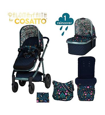 Cosatto Wow 2 Pram and Accessories Wildling