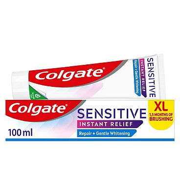 Colgate Sensitive Instant Relief Repair + Gentle Whitening Toothpaste 100ml