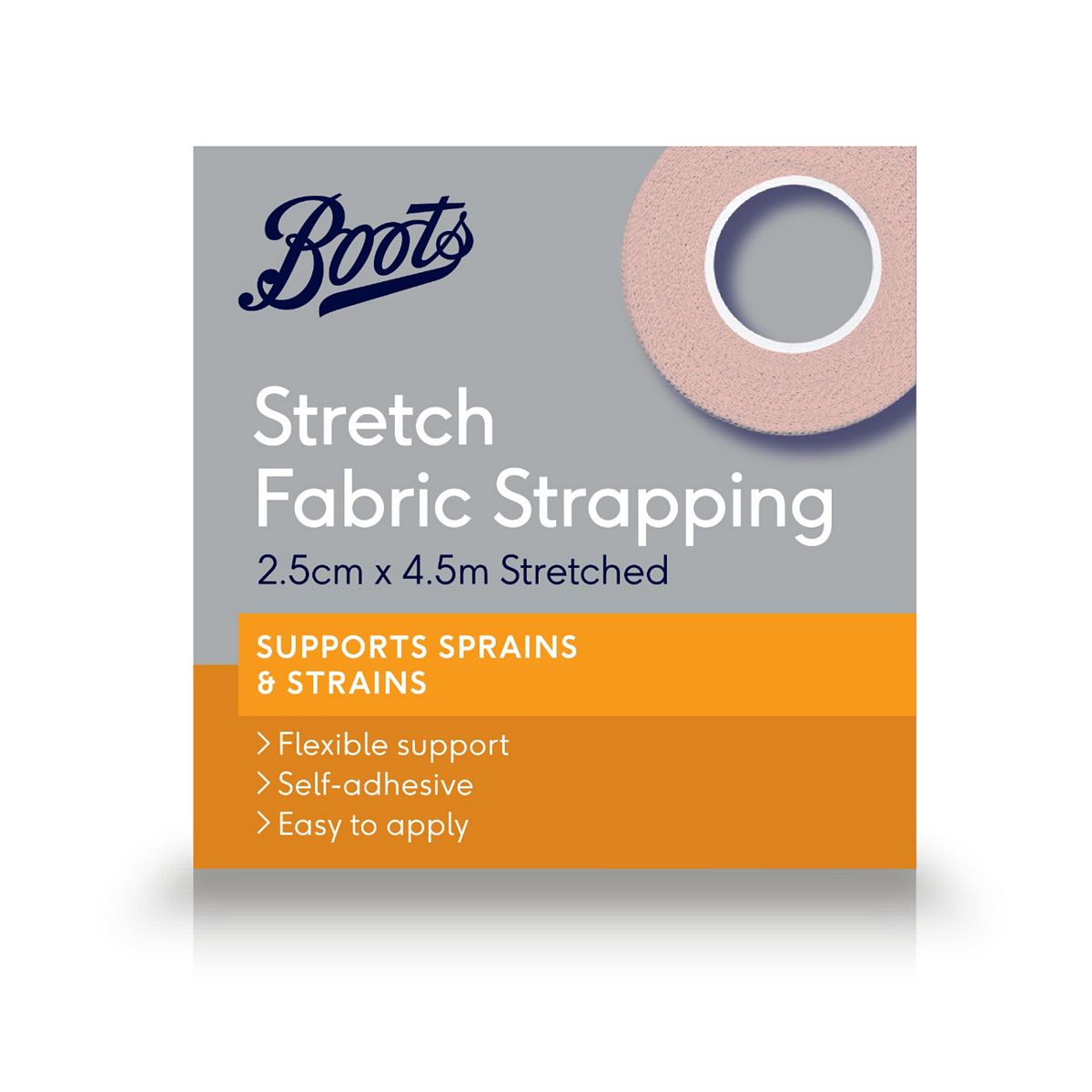Boots Stretch Fabric Strapping 2.5Cm X 4.5Cm