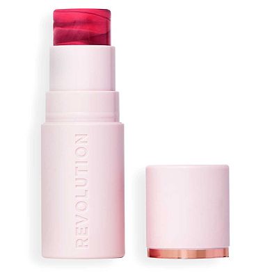 Revolution Skin Silk Marble Blush Stick Rosy Cheeks 4.5g Rosy Cheeks