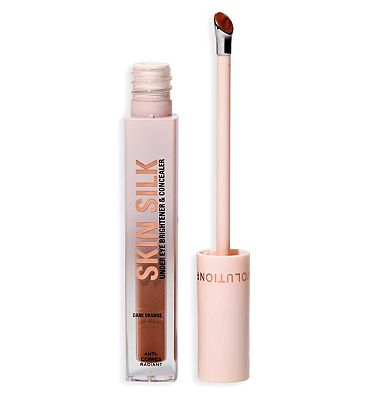 Revolution Skin Silk Serum Under Eye Brightener & Concealer Deep Red 4ml Deep Red