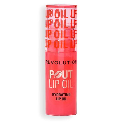 Revolution Pout Lip Oil Honey Shimmer 4ml Honey Shimmer