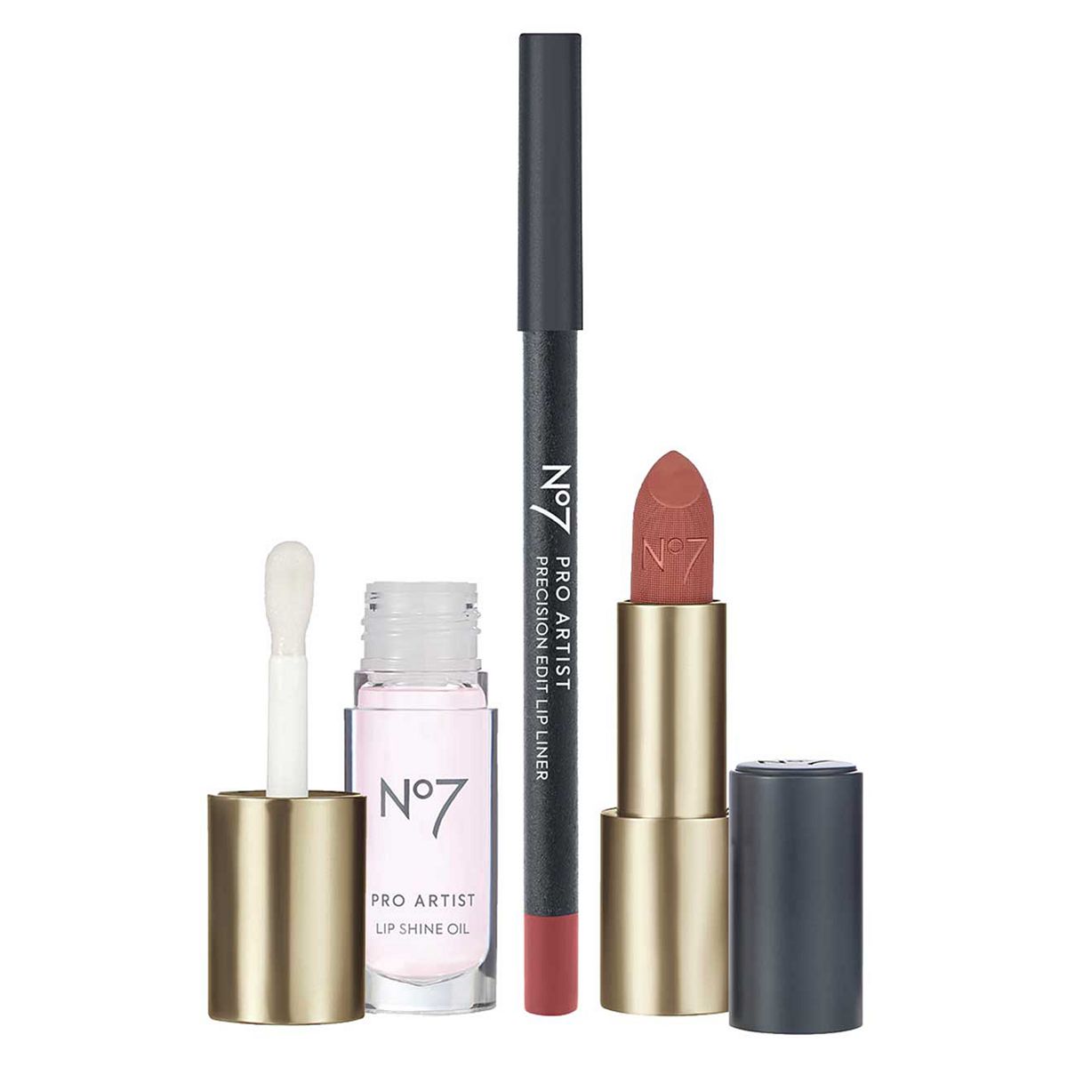 No7 Pro Artist Rose Couture Lip Kit