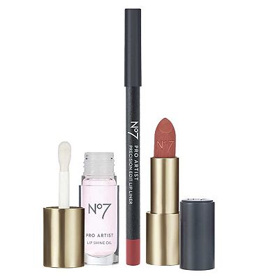 No7 Pro Artist Rose Couture Lip Kit