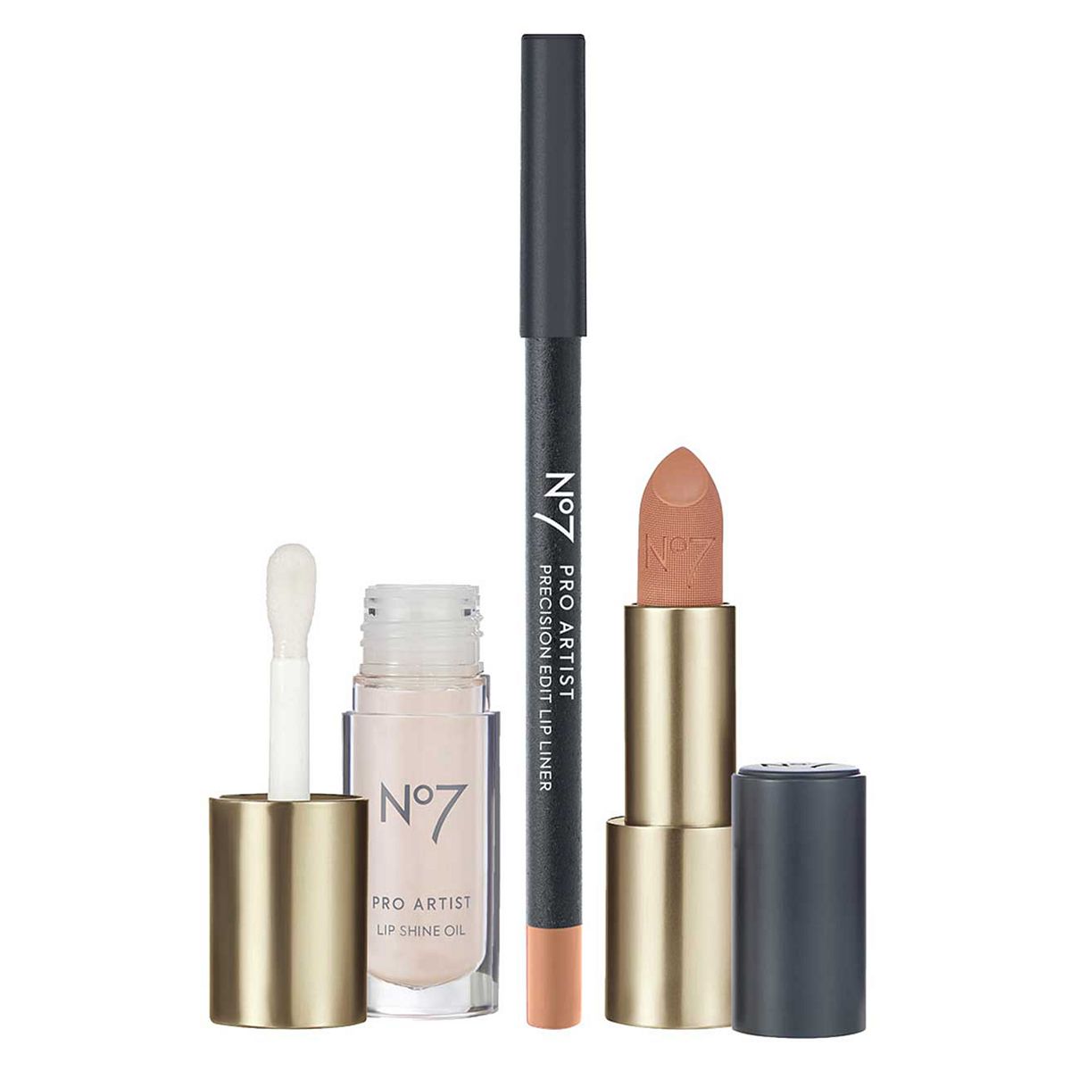 No7 Pro Artist Modern Nude Chic Lip Kit