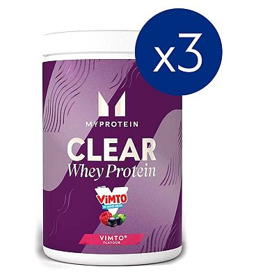 3 x MyProtein Clear Whey Vimto - 3 x 251g