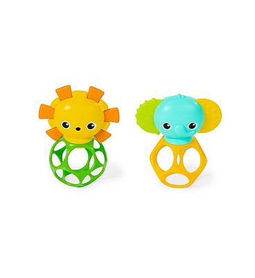 Bright Starts Soother Pals Easy-Grasp Teether Toys