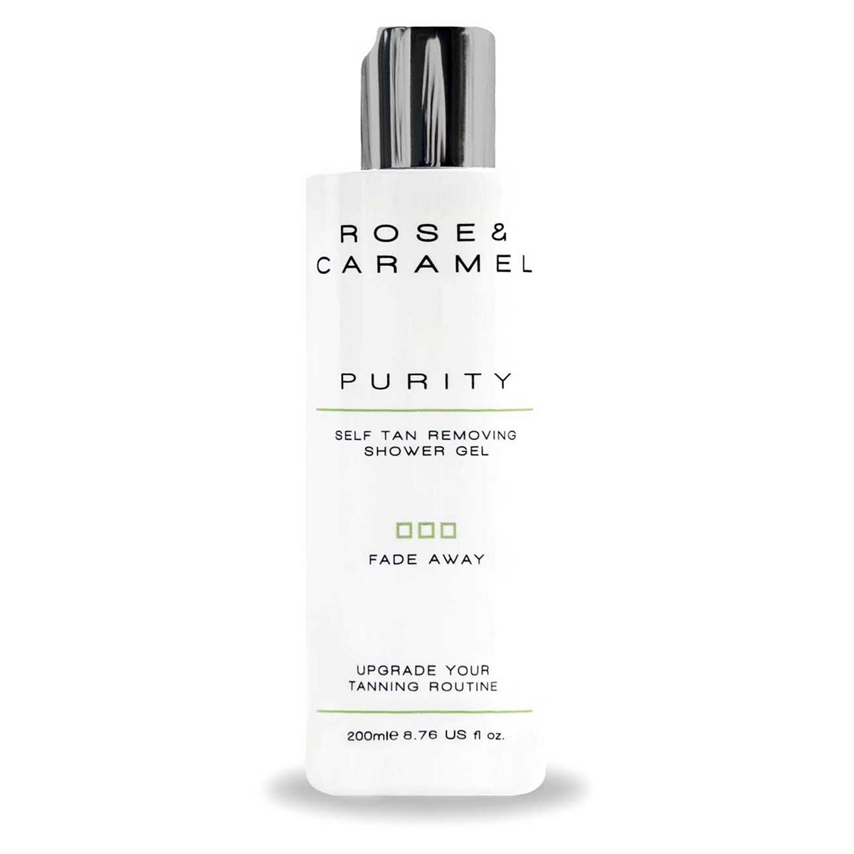 Rose & Caramel Purity Fade Away Self Tan Removing Shower Gel200 ml, 200ml