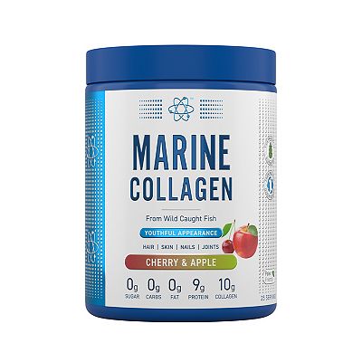 Click to view product details and reviews for Applied Nutrition Marine Collagen Powder Cherry Apple 300g.