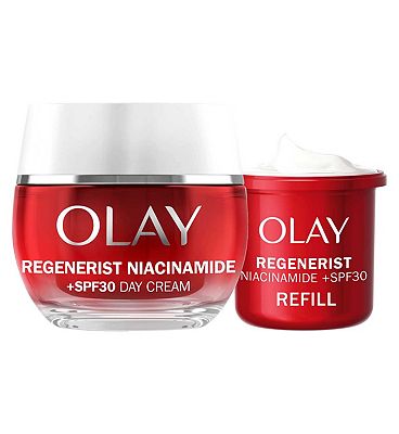 Olay Regenerist Niacinamide SPF30 Day Cream 50ml + 50ml Refill Bundle