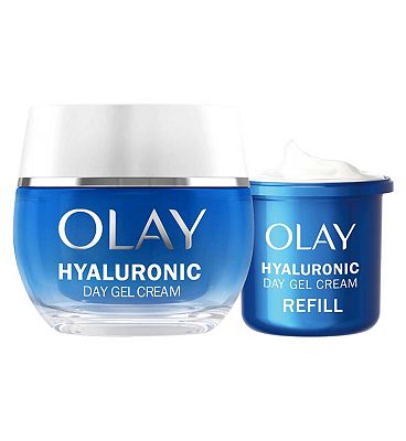 Olay Hyaluronic Acid Day Cream 50ml + 50ml Refill Bundle