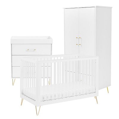 Babymore Kimi Acrylic 3 Piece Nursery Room Set