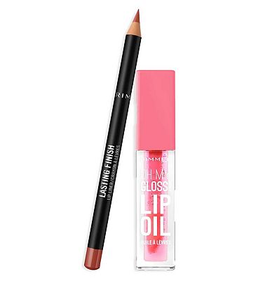 Click to view product details and reviews for Rimmel Watermelon Lip Bundle Pink Flush Spice.