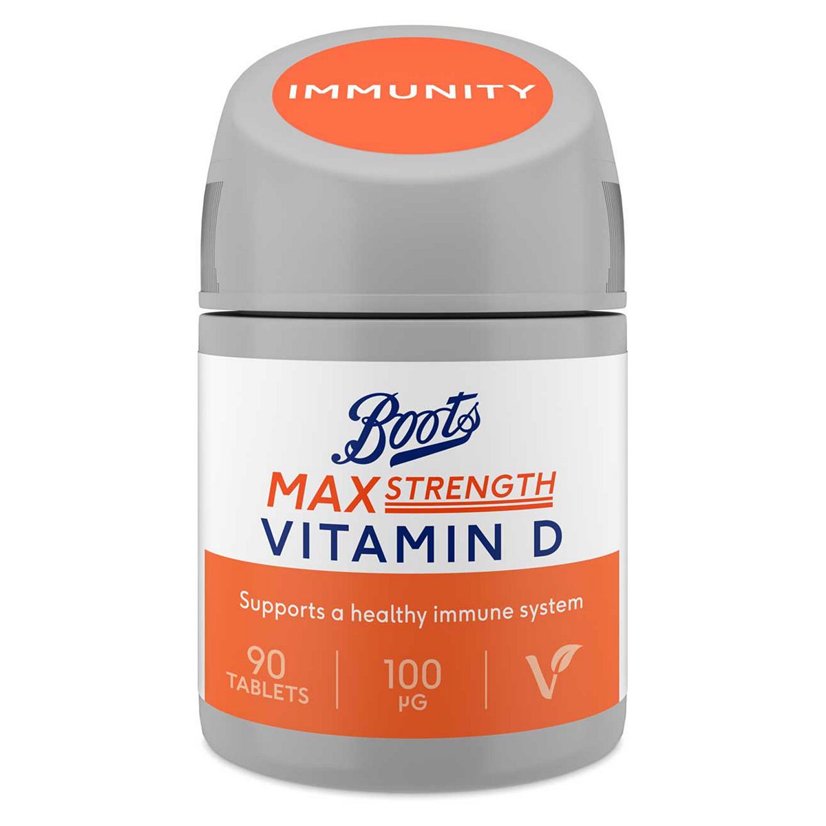   Max Strength Vitamin D 100G 90 Tablets