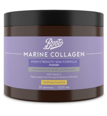 Boots Marine Collagen 5000 mg Powder 210g – 30 Servings