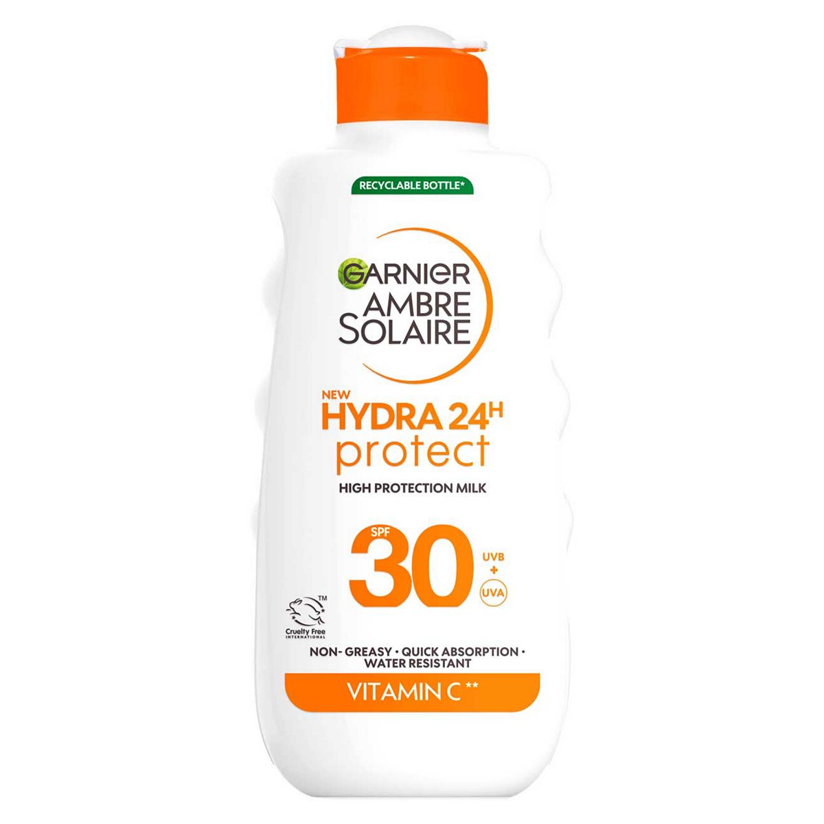 Garnier Ambre Solaire Hydra 24H Protect Spf30 Sun Lotion 175Ml Cream