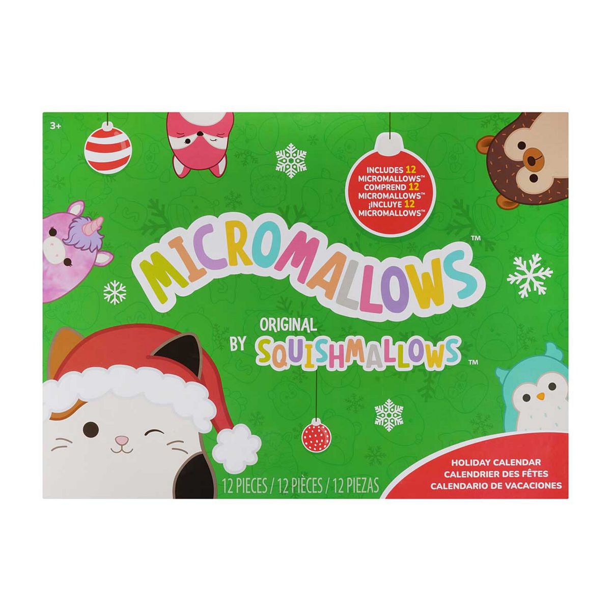 Squishmallows Micromallow 12 Day Advent Calendar