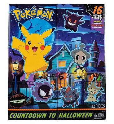 Pokemon Battle Figure Halloween Calendar