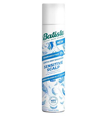 Batiste Dry Shampoo Sensitive Fragrance Free 200ml