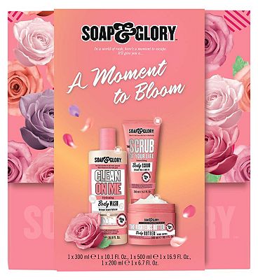 Soap & Glory A Moment to Bloom 3 Piece Full Size Gift Set