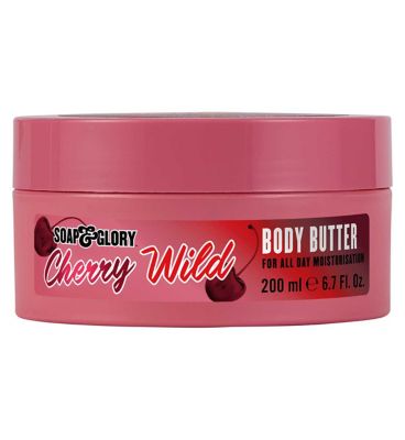 Soap & Glory Limited Edition Body Butter Cherry Wild 200ml (3)