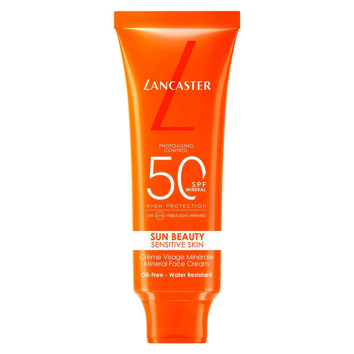 Lancaster Sun Beauty Sensitive Skin Mineral Face Cream Spf50 50ml
