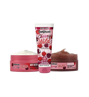 Soap & Glory Cherry Wild Butter Bundle