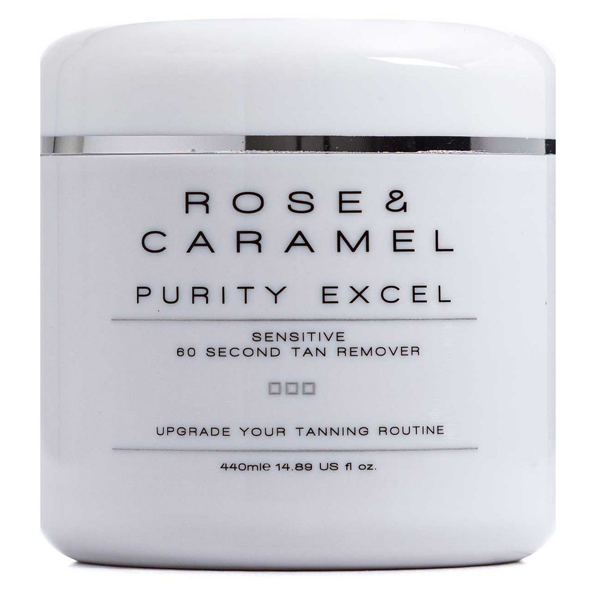 Rose & Caramel Purity Excel Sensitive Edition 60 Second Tan Remover 440ml