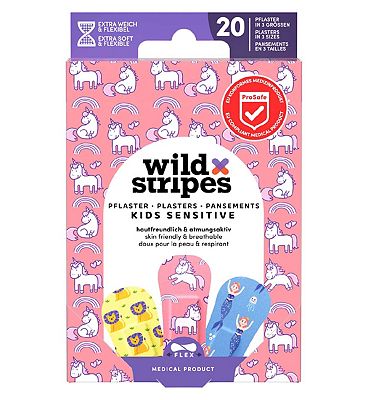 Wild Stripes Kids Fantasy Plasters 20s