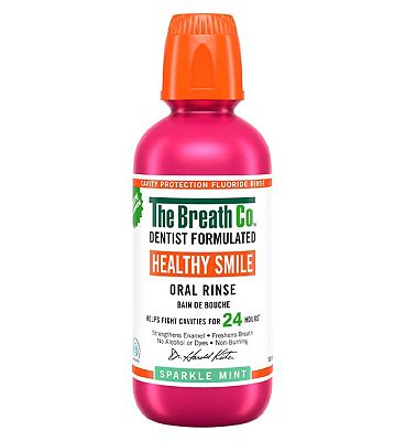 The Breath Co Alcohol Free Mouthwash Health Smile 500ml