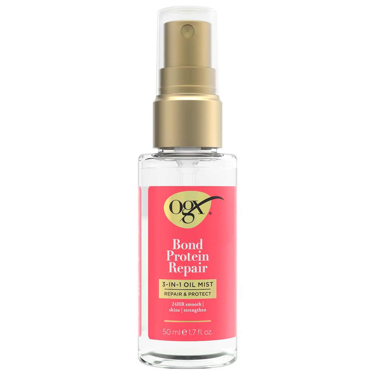 OGX Bond Protein Repair & Protect Smoothing 3-In-1 Oil Mist, 50ml