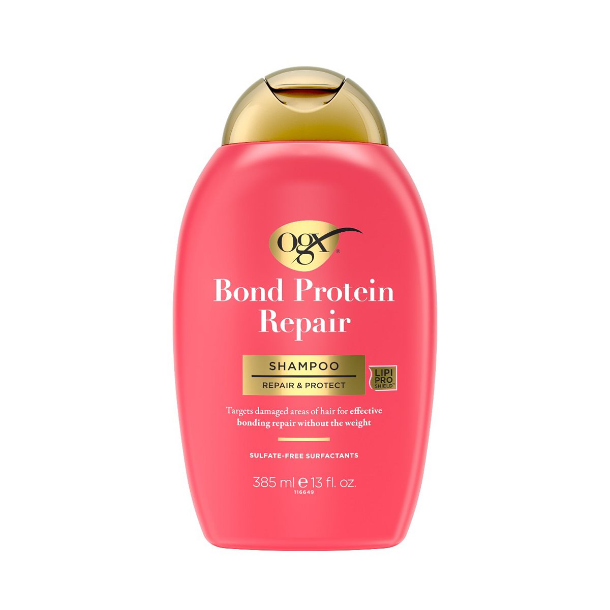 OGX Bond Protein Repair Lightweight Shampoo, 385ml
