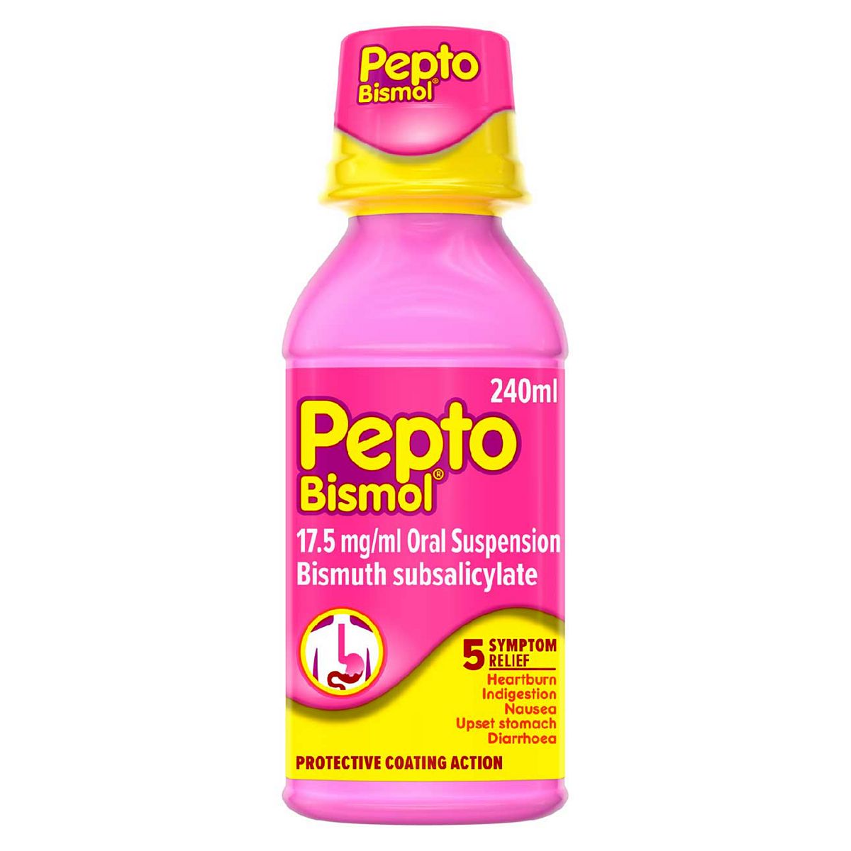 Pepto Bismol 17.5 Mg/ml Oral Suspension - 240ml