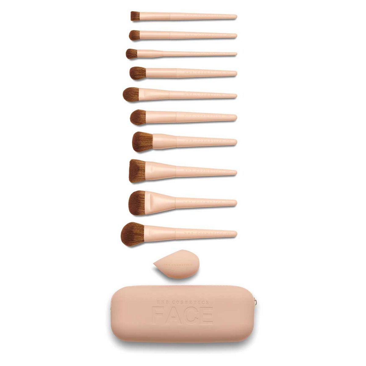 Hnb Cosmetics Face Brush Set
