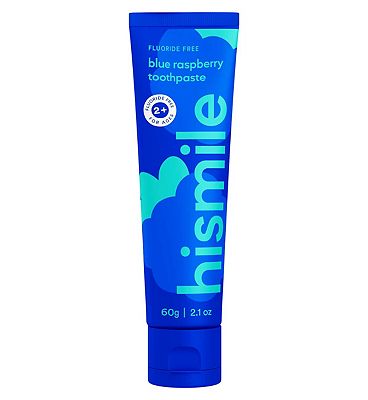 Hismile Kids Fluoride Free Blue Raspberry Toothpaste 60G