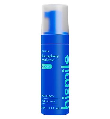 Hismile Foam Mouthwash Blue Raspberry 45ml