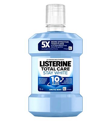 LISTERINE MOUTHWASH STAY WHITE 1000 ML