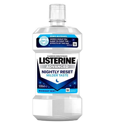 LISTERINE ADVANCED NIGHTLY RESET 500ML UK