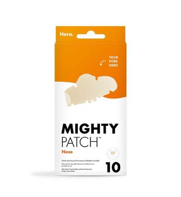Hero Mighty Patch Nose Hydrocolloid Pimple Patches 10Ct