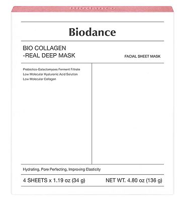 Biodance Bio Collagen-Real Deep Mask 4 Sheets x 1.19 oz (34g)