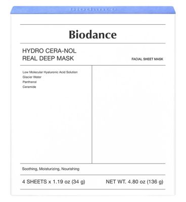 Biodance Hydro Cera-nol Real Deep Mask 4 Sheets x 1.19 oz (34g) (5)