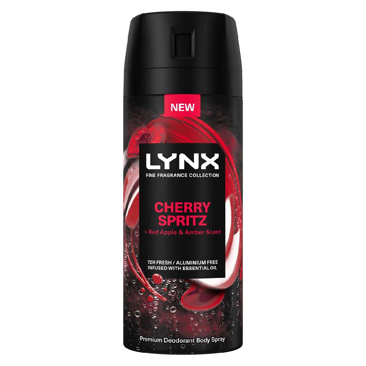 Lynx Fine Fragrance Cherry Spritz 72Hr Deodorant Spray 150Ml