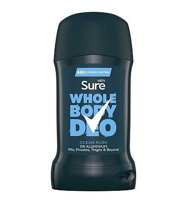 Sure Men Ocean Rush 48hr Whole Body Deodorant Stick 50ml