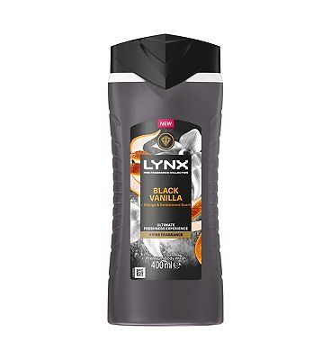 Lynx Fine Fragrance Black Vanilla Premium Body Wash 400ml