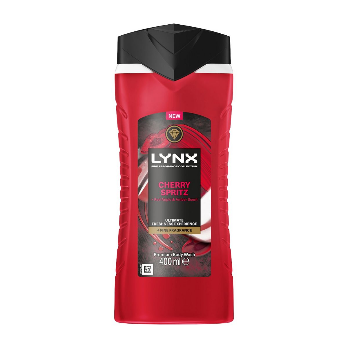 Lynx Fine Fragrance Cherry Spritz Premium Body Wash 400ml
