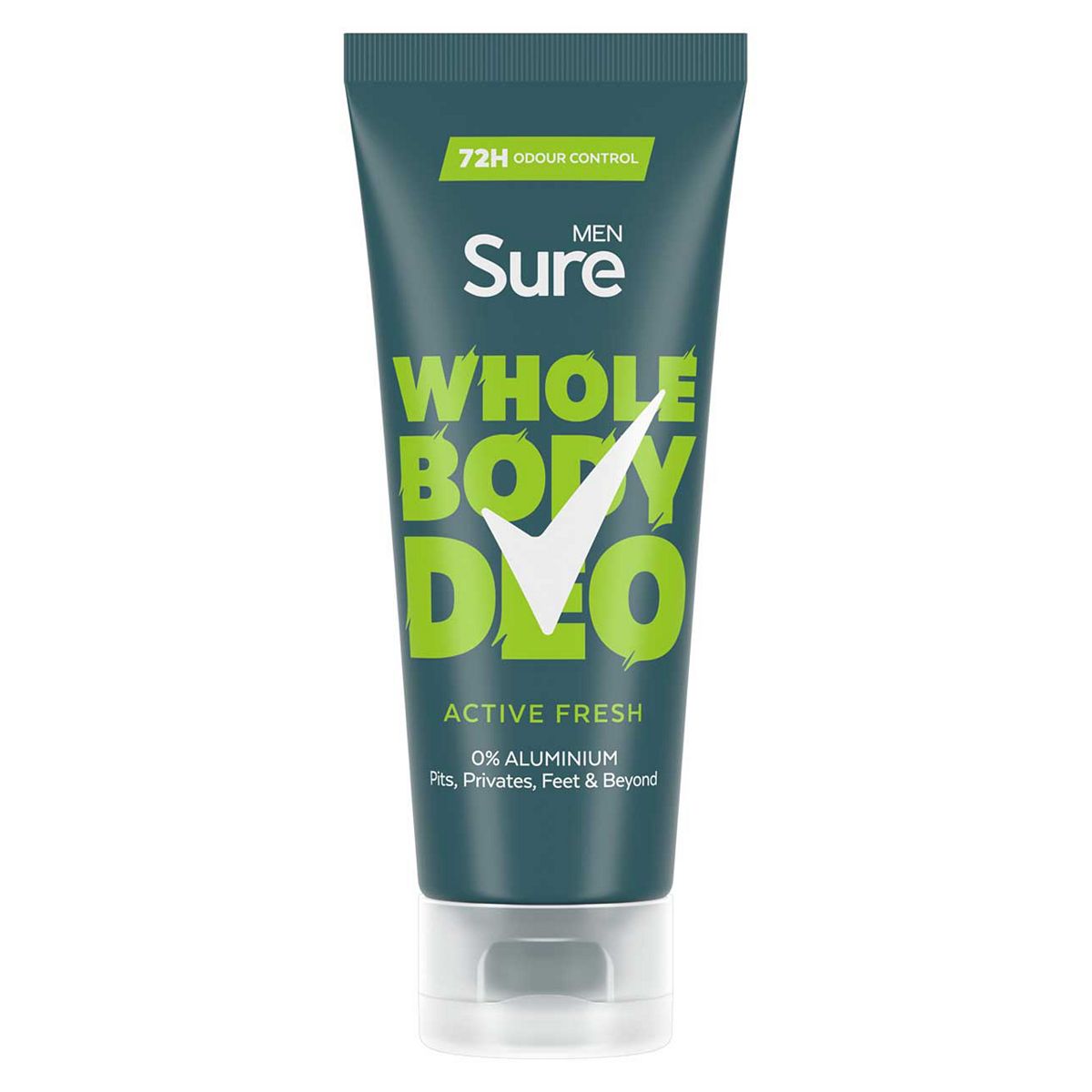 Sure Men Active Fresh 72Hr Whole Body Deodorant Cream 75Ml