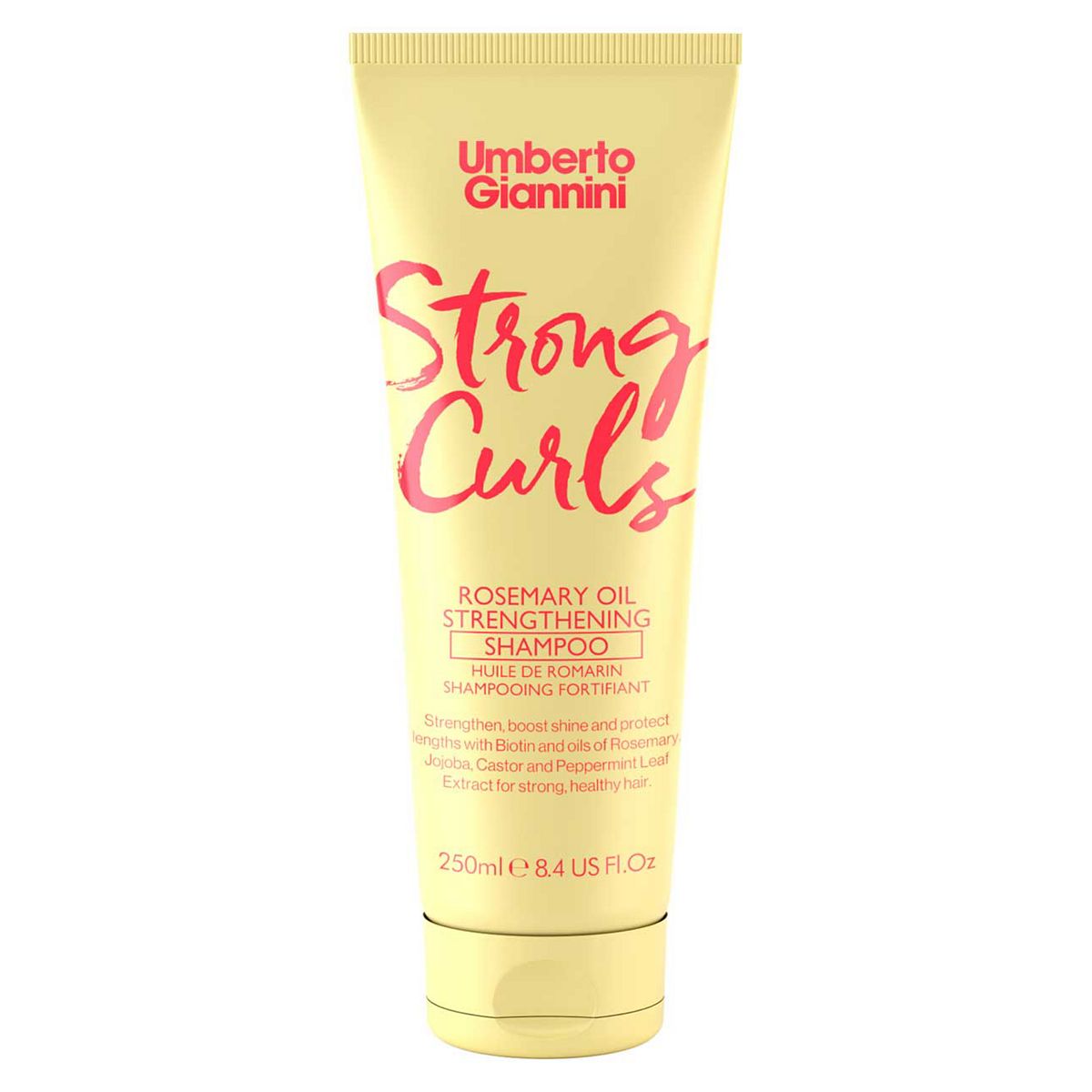 Umberto Giannini Strong Curls Rosemary Oil Shampoo250 ml, 250ml