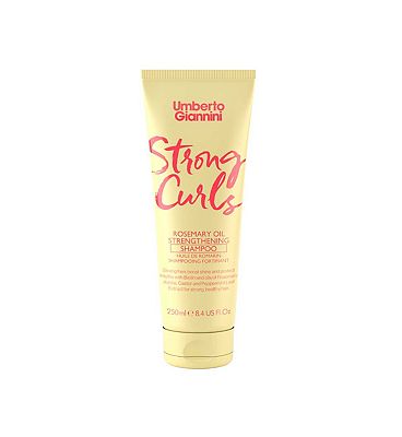 Umberto Giannini Strong Curls Rosemary Oil Shampoo 250ml