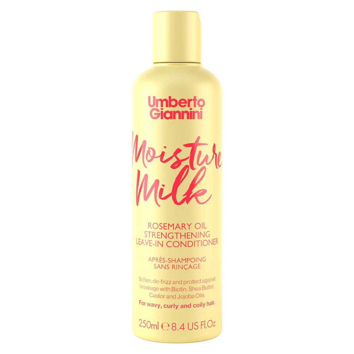 Umberto Giannini Moisture Milk Rosemary Oil Leave In Conditioner250 ml, 250ml