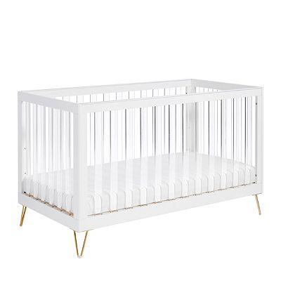 Babymore Kimi XL Acrylic Cot Bed